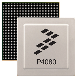 The eight-core Freescale P4080 The eight-core Freescale P4080